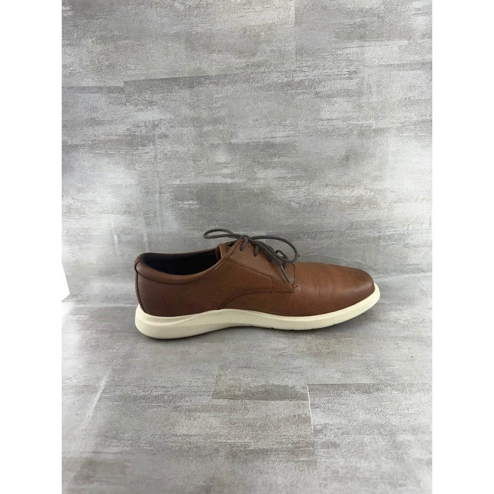 Cole Haan GrandOS Men Sz 8M British Tan Leather Oxford Hybrid Shoes C28728